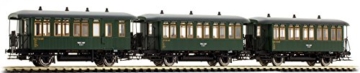 BRAWA 45639 Personenwagen Cu/CDu DRG 3er Set - 1