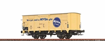 BRAWA 49034 H0 Güterwagen G10 DB, III, Nivea - 1