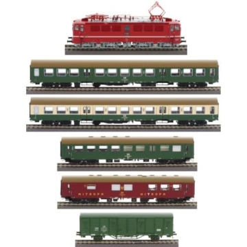 Brawa 50893 Zugset D 1050 m. BR 211 u. Personenzug, DR, Ep.IV, DC-Sound-Extra - 1
