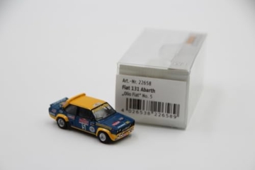 Brekina 131 Abarth Olio Walter Röhrl San Remo 77 22658 1:87 /BRN814 - 1