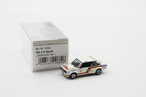 Brekina 131 Abarth W.Röhrl Rallye Hunsrück 1979 22662 1:87 /BRN1030 - 1
