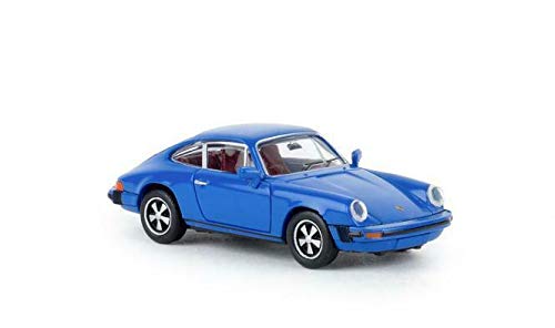 Brekina 16315 kompatibel mit Porsche 912 G, blau, TD, 1976 1:87 Fertigmodell - 1