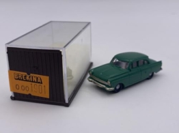 Brekina 17m P2 grün - Nr. 1901 1:87,/BRB615 - 1