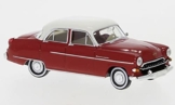 Brekina 20875 Opel Kapitän, rot/Weiss, 1954 - 1:87 - Neu - OVP - 1