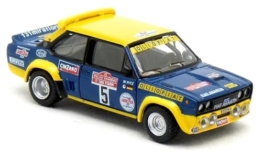 Brekina 22658 - 1/87 Fiat 131 Abarth No.5 Olio Fiat Rally San Remo W.Röhrl 1977 - 1