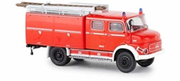 Brekina 47166 Mercedes Benz LAF 1113 TLF 16 hellrot, Weiss 1:87 Neu - 1
