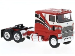 Brekina 85851 Ford CLT 9000, rot/weiß, US Truck Modell 1:87 (H0) - 1
