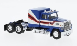 Brekina 85877 Ford LTL 9000, blau/weiß, US Truck Modell 1:87 (H0) - 1