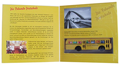 Brekina - Deutsche Post - fahrende Postschule - Büssing 6500 T - Bus - 1