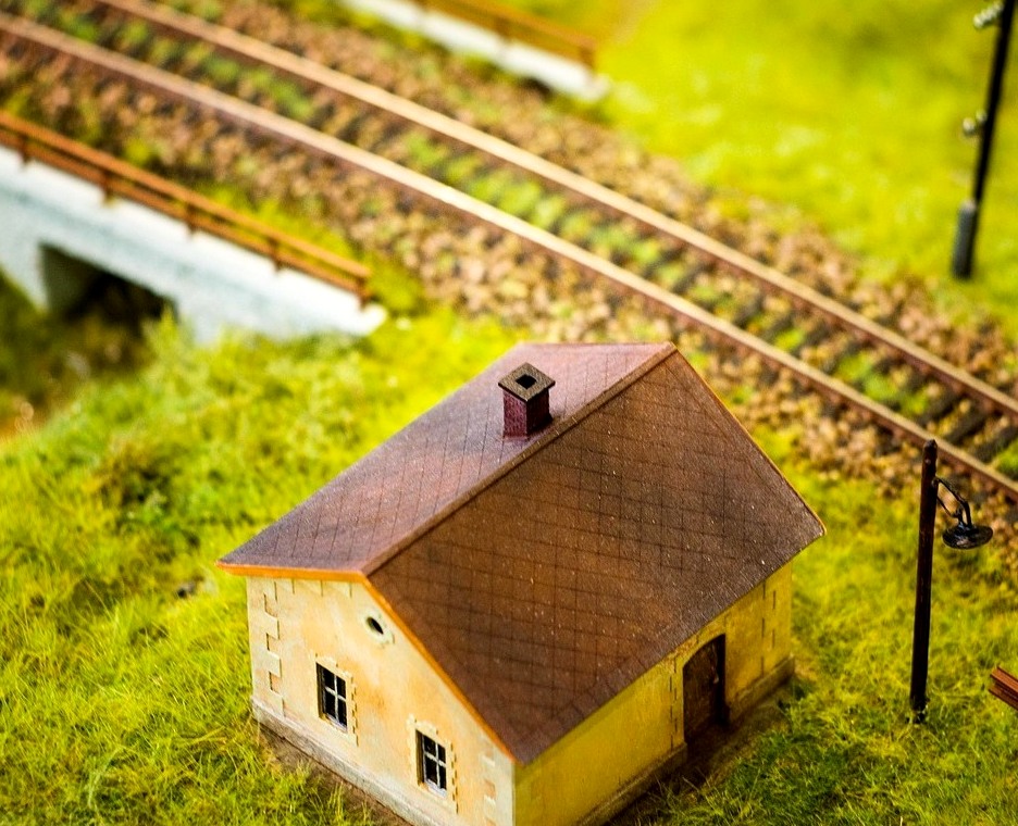 Detailansicht zum Thema Brücken auf der H0-Anlage richtig bauen
