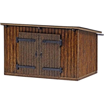 Busch 1594 H0 Holzschuppen Bausatz - 2