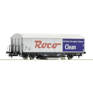 Cleaning wagon -- Clean Schienenreinigungswagen -- 168 mm – HO - Roco 46400 - 1