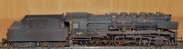 Dampflok Litra N gealtert DSB Spur HO Art.Nr.37834 Märklin - 1