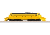 Diesellokomotive mit Schneeräumer - 1