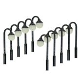 Evemodel LYM23 10 STK. LED Straßenlampen Lampen 21mm Spur Z 1:200 Leuchte Straßenlampen 3v NEU - 1