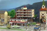FALLER 109928 - B-928 Modernes Bankgebäude - Spurweite H0 - 1