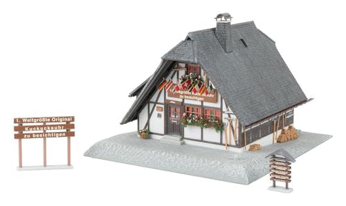 FALLER 130011 - Jubiläumsmodell 1. Weltgrößte Kuckucksuhr mit Figur - Spurweite H0 - 3