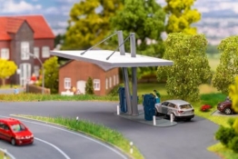 FALLER 130153 - E-Tankstelle - Maßstab H0 - 1