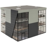 FALLER 130156 - Bürogebäude - Spurweite H0, 153 x 153 x 123 mm - 1