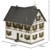 FALLER 130259 - Fachwerk-Zweifamilienhaus, Grau, Weiß, - 6