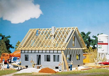 FALLER 130303 - Einfamilienhaus im Bau, 18.6 x 5.2 x 27.8 cm - 3