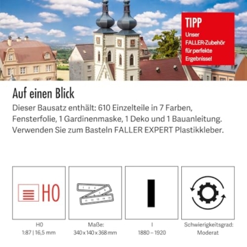 Faller 130629 - Stadtkirche - Spurweite H0 - 5