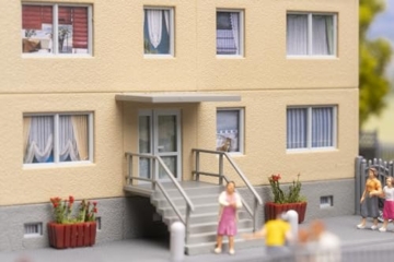 FALLER 130755 - Mehrfamilienhaus - Spurweite H0 - 5