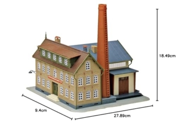 Faller 130960 H0 Brauerei, Braun, Weiß, Grau, Einheitsgröße - 7