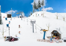 FALLER 134003 - Schlepplift mit Kiosk - Spurweite H0 - 1