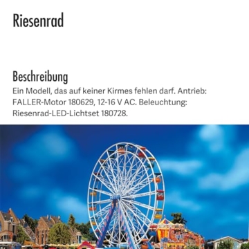Faller 140312 H0 Riesenrad, Verschieden - 4