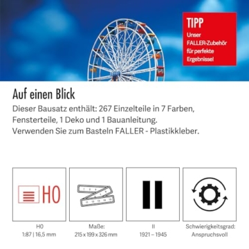 Faller 140312 H0 Riesenrad, Verschieden - 5