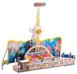 FALLER 130245 - Lichtenstein Castle with mountain, 243 x 143 x 172 mm, beige