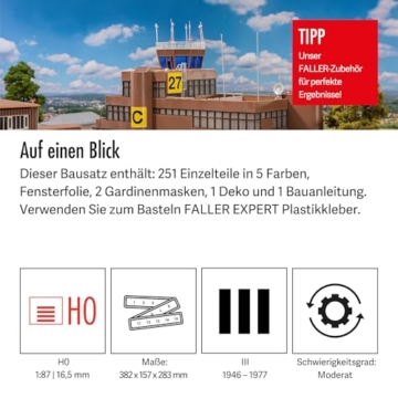 Faller 144112 - Towergebäude - Spurweite H0 - 4