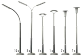 FALLER 180538 - Straßenlampen-Set - 1