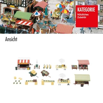 Faller 180582 H0 Wochenmarkt, Einheitsgröße - 6