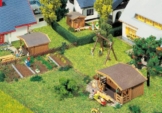 FALLER 232209 - 3 Gartenhäuser - 1