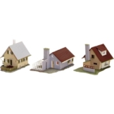 FALLER 232221 - 3 Einfamilien-Häuschen, 13.9 x 3.7 x 22.4 cm - 1