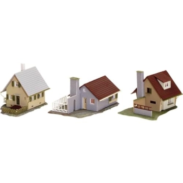 FALLER 232221 - 3 Einfamilien-Häuschen, 13.9 x 3.7 x 22.4 cm - 1