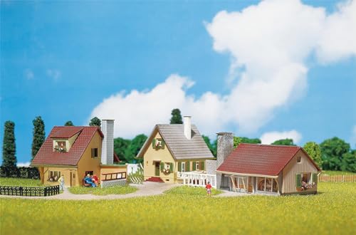 FALLER 232221 - 3 Einfamilien-Häuschen, 13.9 x 3.7 x 22.4 cm - 2