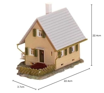 FALLER 232221 - 3 Einfamilien-Häuschen, 13.9 x 3.7 x 22.4 cm - 4
