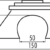 FALLER 272576 - 2 Tunnelportale 2 gleisig, (für Dampf- und Oberleitungsbetrieb), Braun - 2