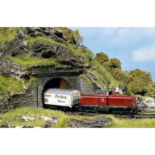 FALLER 272578 - 2 Tunnelportale, einspurig, Weiß - 1
