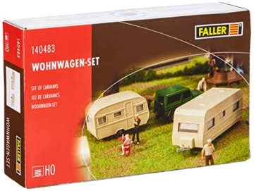 Faller FA 140483 Wohnwagen-Set - 1