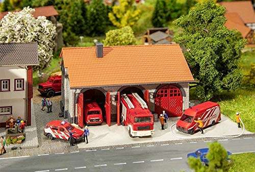 Faller FA 222209 Feuerwehrgerätehaus, Spiel, 101 x 82 x 60 mm - 1
