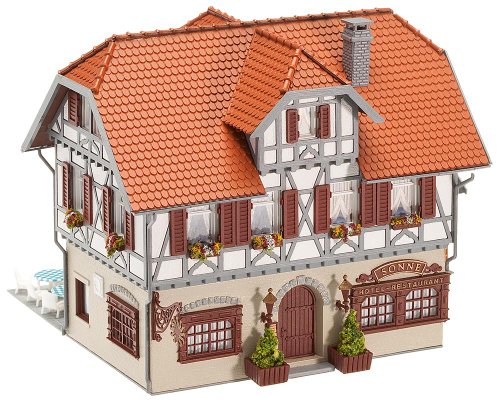 Faller FA130438 - Gasthaus Sonne mit Laube, 18.5 x 7.7 x 27.9 cm - 2