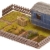 Faller FA180490 - Schrebergarten mit Bauwagen, 13.9 x 3.7 x 22.4 cm, Blau - 3