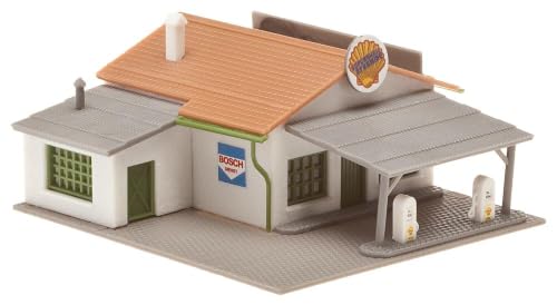Faller FA232542 Tankstelle Modellbausatz, Zubehör, Mehrfarbig 82 x 74 x 38 mm - 2