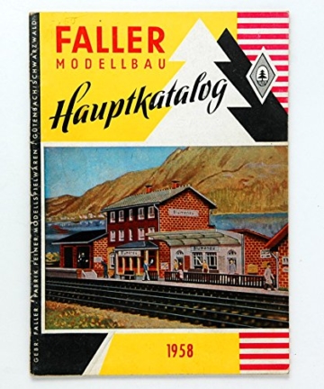 Faller Modellbau Hauptkatalog 1958 - 1