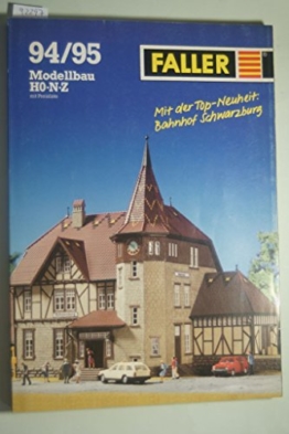Faller Modellbau-Katalog 1994/95 H0 N Z mit Preisliste - 1