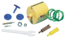 FALLER Synchron-Bastelmotor I Modelleisenbahn Zubehör Motor I Modelleisenbahn Elektromotor für Spurweite H0, TT, N I 12-16 V I Universell einsetzbar - 1